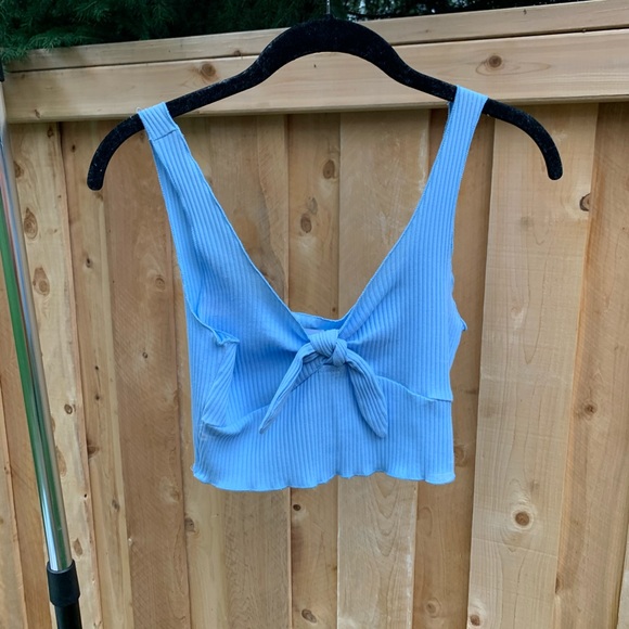 Princess Polly Ribbed Cropped Tank Top - Picture 4 of 6